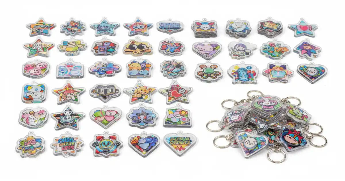 Bulk Clear Acrylic Keychains on Vograce: Cost & Benefits